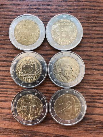Speciale 2 euro munten Frankrijk beschikbaar voor biedingen