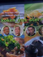 boek: koken met sterren-favoriete recepten van BV's, Verzenden, Zo goed als nieuw, Hoofdgerechten