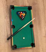 Mini pooltafel, Sport en Fitness, Biljarten en Poolen, Ophalen, Zo goed als nieuw, Pooltafel