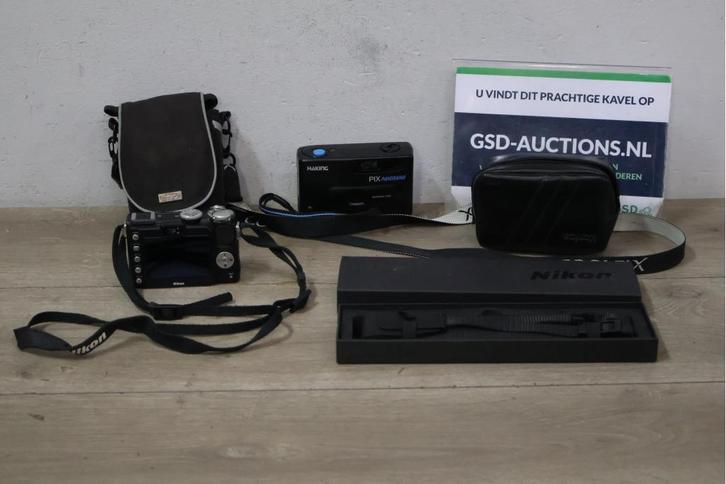 Nikon Coolpix p5000 + Haking Pix Panorama & tassen, TV, Hi-fi & Vidéo, Caméras action