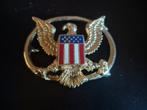 Gesp USA - militair, Verzamelen, Ophalen of Verzenden, Embleem of Badge