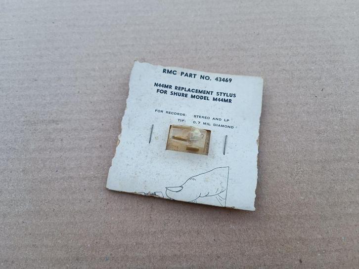 Diamond Naald/ Shure MR44MR (Rock-Ola Div) Old Stock !!, Verzamelen, Automaten | Jukeboxen, Verzenden