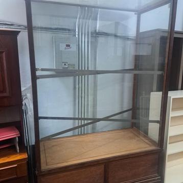 Meuble vintage vitrine, Enlèvement ou Envoi, Utilisé, Verre