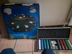 Table de poker et valise de 300 jetons état impeccable