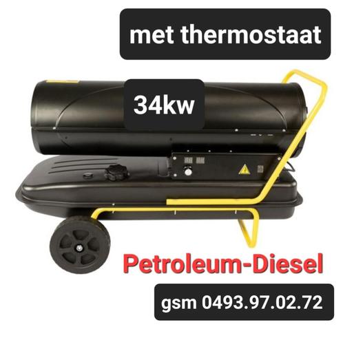 heteluchtkanon NIEUW IN DE DOOS 34Kw, Doe-het-zelf en Bouw, Verwarming en Radiatoren, Thermostaat, Ophalen of Verzenden