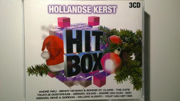 Hollandse Kerst Hitbox, Cd's en Dvd's, Cd's | Kerst en Sinterklaas, Zo goed als nieuw, Kerst, Ophalen of Verzenden