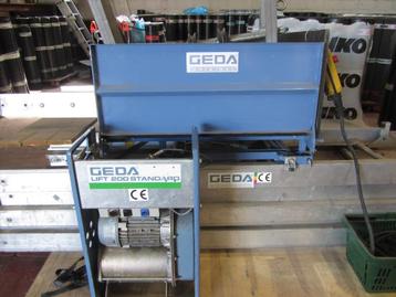 GEDA opbouw BOUWLIFT nieuwstaat 13M + KNIK € 3250 excl disponible aux enchères