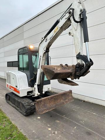 Bobcat 2.6 ton minigraver in prima staat  beschikbaar voor biedingen