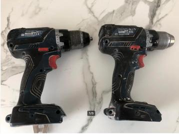 2 x schroefboormachine bosch beschikbaar voor biedingen