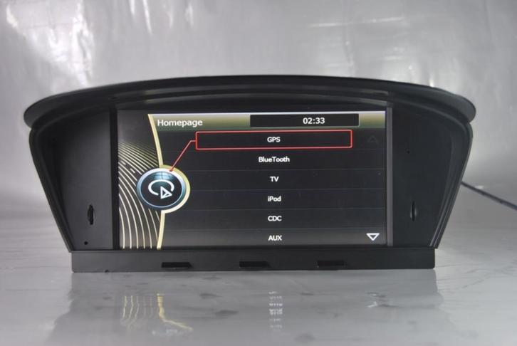 radio BMW 5 – 2003-2010 -  8’’ scherm / navi, Auto diversen, Autonavigatie, Nieuw, Ophalen of Verzenden
