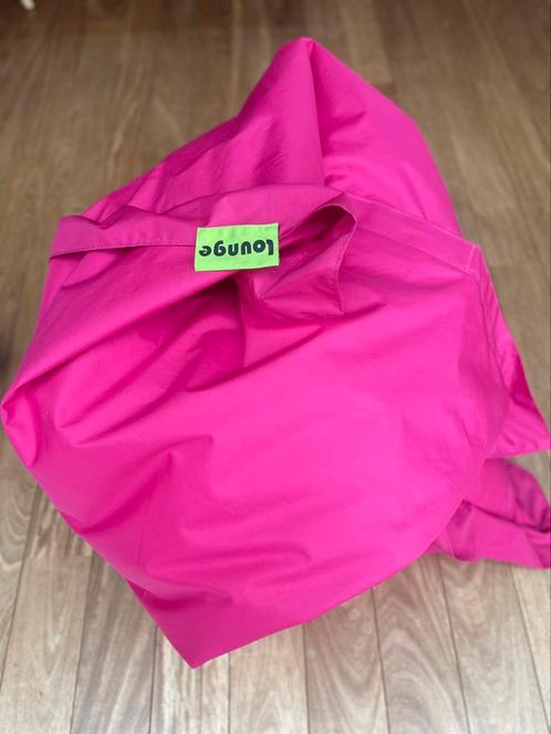 Zitzak XL fuchsia, Huis en Inrichting, Zitzakken, Zo goed als nieuw, Zitzak, Roze, Ophalen of Verzenden