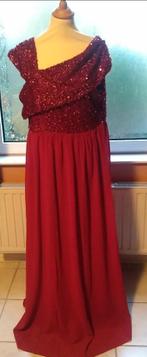 avondkleed met glitter bovenaan NIEUW, Kleding | Dames, Ophalen of Verzenden, Nieuw