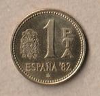 Espagne : 1 pièce de 1 p (utilisée) (1980) : Espana 82 (CM), Enlèvement ou Envoi, Autres pays, Monnaie en vrac