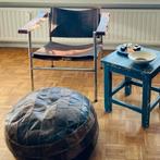 Lederen Fritz Haller vintage zetel met veel gebruiksschade, Antiek en Kunst, Ophalen
