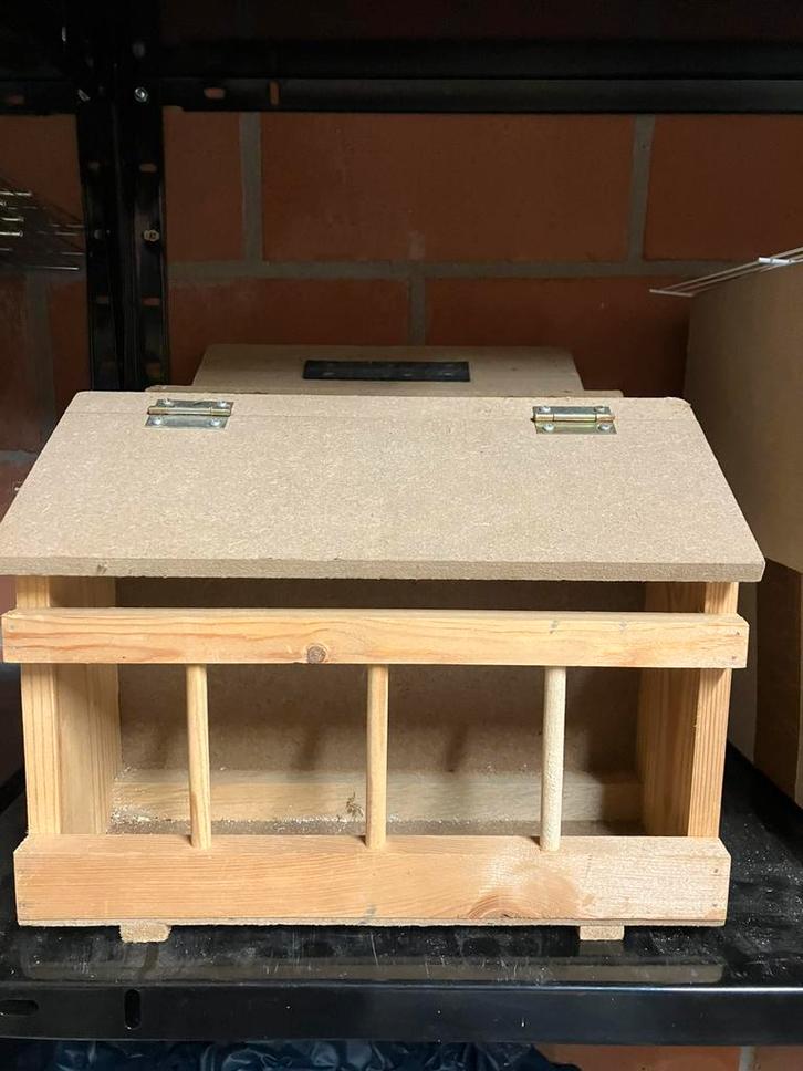 VOGELHUISJES VOOR EXOTEN EN PARKIETEN VANAF 5 EURO, Tuin en Terras, Vogelhuisjes en Vogelbaden, Zo goed als nieuw, Ophalen