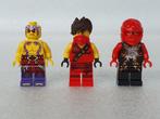 Lego Ninjago: lot van 3 figuren, Lego, Utilisé, Enlèvement ou Envoi