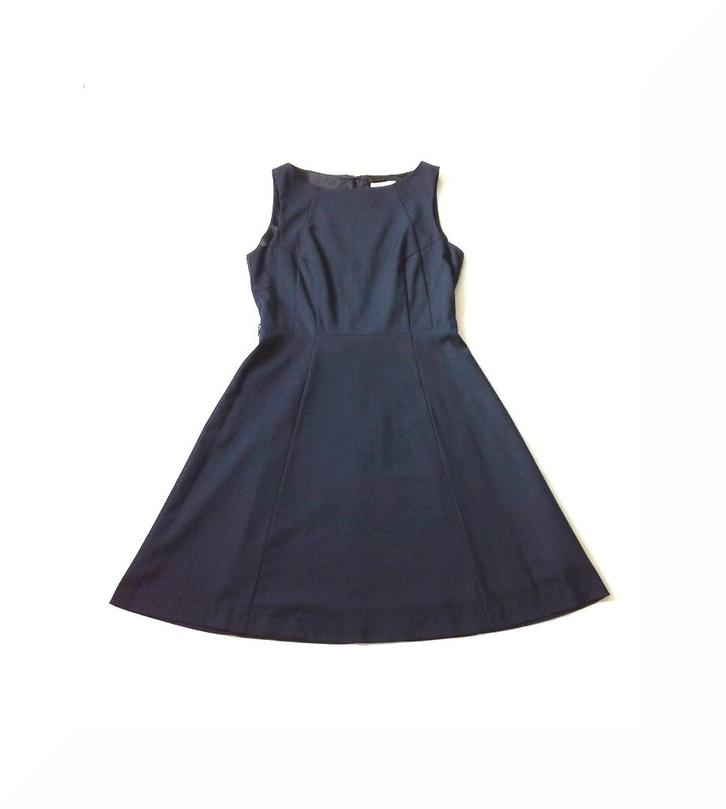 Robe sans manches bleu marine col bateau H&M - Taille EU 38, Kleding | Dames, Jurken, Gedragen, Blauw, Ophalen of Verzenden