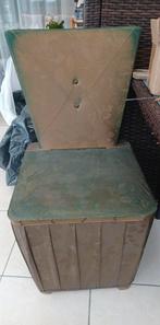 Opbergstoel (Vintage), Ophalen, Gebruikt, Overige kleuren, Stof