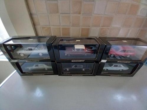 MiniChamps 1:43 Opel Collection 8 models, Hobby en Vrije tijd, Modelauto's | 1:43, Zo goed als nieuw, MiniChamps, Ophalen of Verzenden