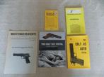 the colt 1911 pistol  (5 stuks), Boek of Tijdschrift, Ophalen of Verzenden, Landmacht