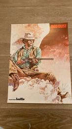 Affiche Hermann Comanche 1977 Hebdomadaire Tintin, Tintin, Enlèvement ou Envoi, Neuf