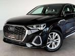 Audi Q3 SPORTBACK 2.0TDI *S-LINE*COCKPIT*CAMERA360*CUIR*, Auto's, Audi, Automaat, Gebruikt, Zwart, USB