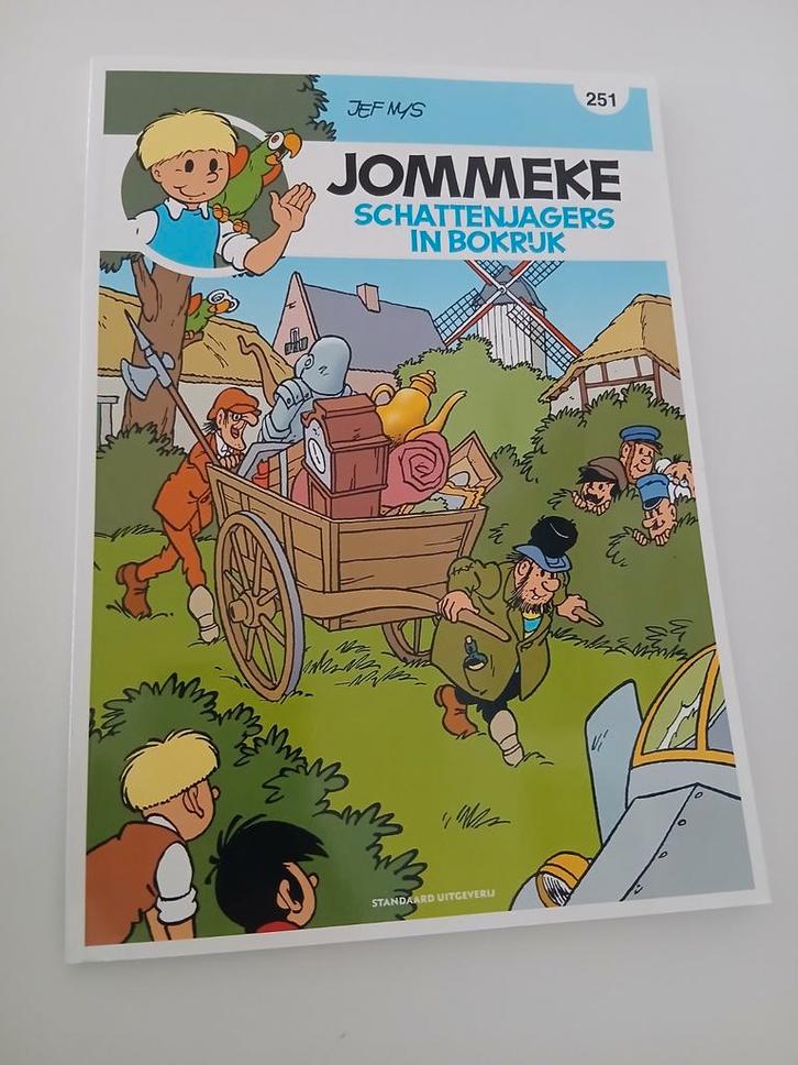 Strip jommeke nr 251 schattenjagers in Bokrijk, Boeken, Stripverhalen, Nieuw, Eén stripboek, Ophalen