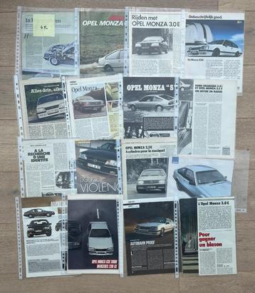 OPEL MONZA - ARTICLES, Enlèvement ou Envoi, Opel