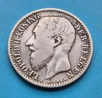 1 Frank  1887  Leopold ll. Zonder punt, Enlèvement ou Envoi, Monnaie en vrac, Argent, Argent