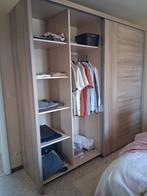 kleerkast met schuifdeuren, Huis en Inrichting, Kasten | Kleerkasten, Ophalen, Gebruikt