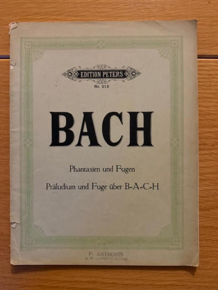 Bach, Phantasien und Fugen, Boeken, Muziek, Gelezen, Ophalen of Verzenden