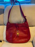 Rode delvaux handta, Ophalen of Verzenden, Gebruikt, Rood, Handtas