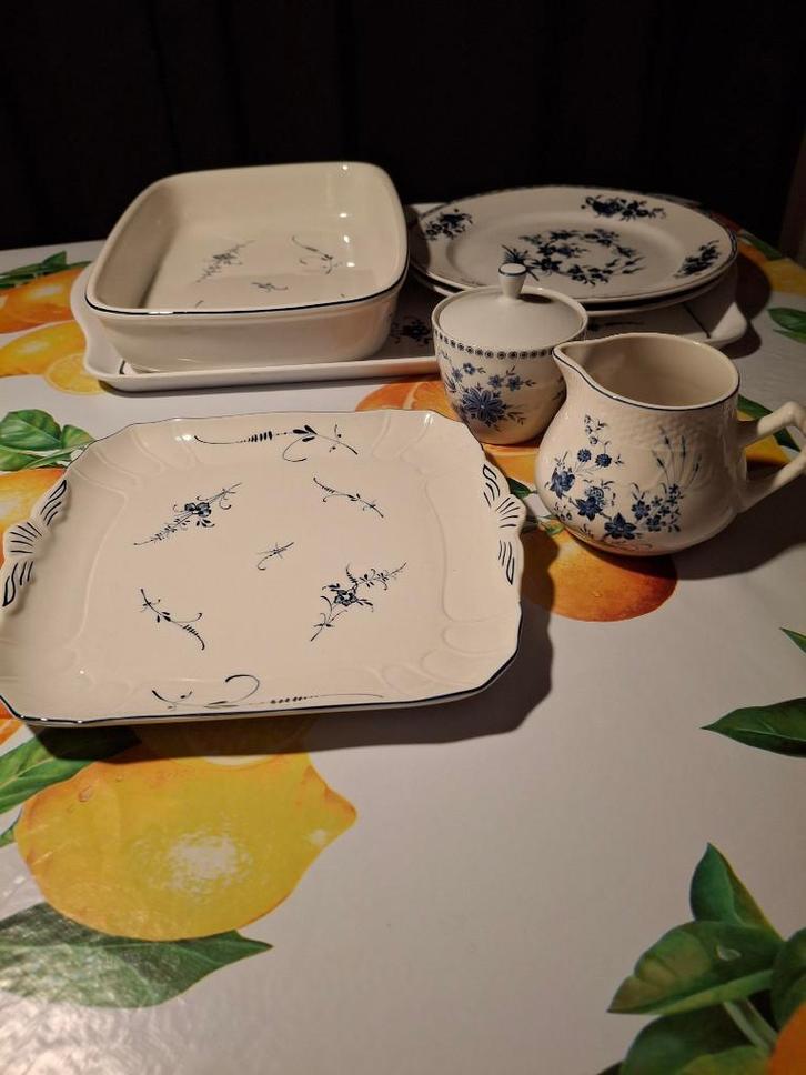 Serviesgoed Villeroy Boch 'vieux Luxembourg', Huis en Inrichting, Keuken | Servies, Zo goed als nieuw, Overige typen, Overige stijlen