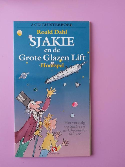 Roald Dahl - Sjakie en de Glazen lift, Boeken, Luisterboeken, Ophalen of Verzenden