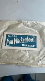 Belle publicité Léon Vinckenbosch Hasselt, Collections, Marques & Objets publicitaires, Enlèvement ou Envoi
