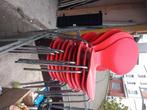 stoelen, Huis en Inrichting, Stoelen, Ophalen, Gebruikt, Vijf, Zes of meer stoelen, Rood