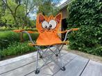 Vouwstoeltje oranje voor kinderen (tuin/strand/camping), Ophalen of Verzenden, Gebruikt, Campingstoel