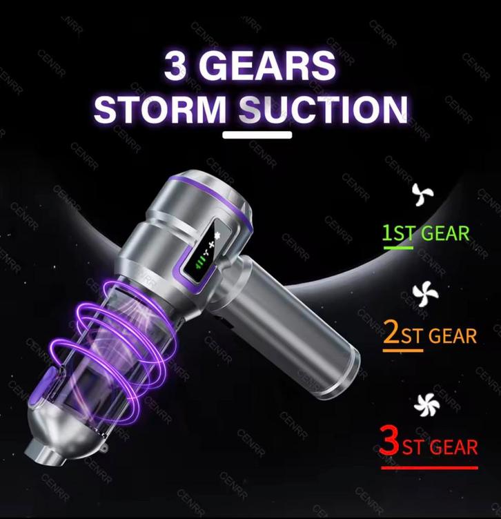 Mini-aspirateur portable - Aspiration puissante, écran LED, Electroménager, Aspirateurs, Comme neuf, Aspirateur, Enlèvement ou Envoi