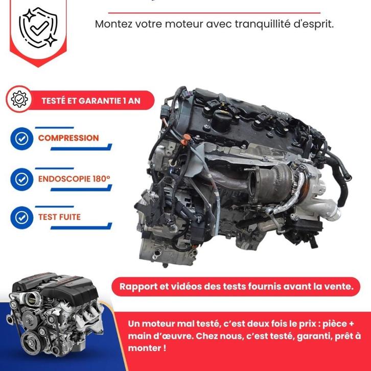Peugeot 308 408 508 508 3008 5008/c-motor, Auto-onderdelen, Motor en Toebehoren, Citroën, Peugeot, Nieuw, Ophalen of Verzenden