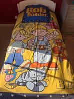 Dekbedovertrek met sloop van Bob de bouwer - éénpersoonsbed, Enlèvement ou Envoi, Comme neuf, Housse de couette