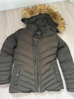 Mooie groene winterjas, Kinderen en Baby's, Kinderkleding | Maat 164, Ophalen, Meisje, Zo goed als nieuw, Shirt of Longsleeve
