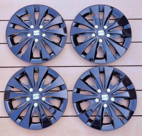 Wieldoppen SEAT | Zwart 🔥  | 13 t/m 17 Inch, Auto diversen, Wieldoppen, Nieuw, Ophalen of Verzenden