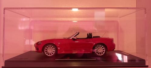 1/18 Fiat 124 Spider Anniversary Solid Red 2016 BBR, Hobby en Vrije tijd, Modelauto's | 1:18, Nieuw, Auto, Overige merken, Ophalen of Verzenden
