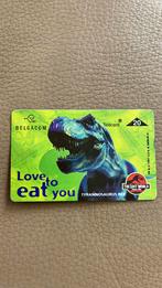 Belgacom telefoonkaart - the lost world - tyrannosaurus rex, Enlèvement ou Envoi
