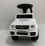 Mercedes G63 AMG loopauto Wit met USB en AUX input NIEUW!!, Kinderen en Baby's, Ophalen of Verzenden, Nieuw, Met geluid