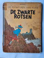 Kuifje - De Zwarte Rotsen - HC 1947, Boeken, Stripverhalen, Gelezen, Ophalen of Verzenden