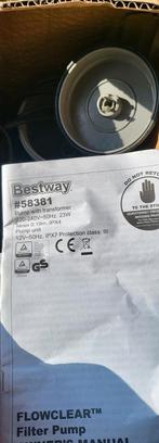 Bestway Filterpomp tot 5000 liter, Tuin en Terras, Ophalen of Verzenden, Zo goed als nieuw, Filter
