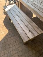 Houten tuinbank, Tuin en Terras, Ophalen, Gebruikt, Hout