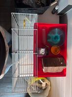 Hamsterkooi met speelgoed huisje en snoepjes, Enlèvement, Comme neuf