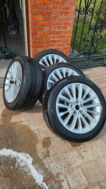 Jantes BMW 5x112 G30 série 5, Autos : Pièces & Accessoires, Pneus & Jantes, Pneu(s), 18 pouces, 245 mm, Véhicule de tourisme, Utilisé